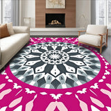 Burst Radial Symmetry Kaleidoscope Inspired Art(Pink)