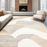 Beige Geometric Wave(Beige)