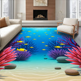 Oceanic Discovery Vibrant Aquarium Life Decorative Hallway Treasure(Blue)