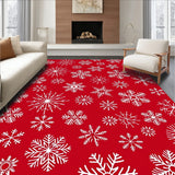 Enchanted Frosty Celebration Pathway Adornment Seasonal Embellish(Red)