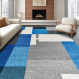 Ultra Soft Area Rug, Non Slip, Stain Resistant, Washable Area Rugs for Living Room, Bedroom, Geometric Pattern Bedroom Area Rug for High Traffic Spaces(Gray)