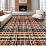Ultra Soft Area Rug, Non Slip, Stain Resistant, Washable Area Rugs for Living Room, Bedroom, Tiger Skin Pattern Polyester(Beige)