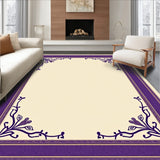 Arabesque Scroll with Flowing Tendril and Decorative Borders(Ivory)