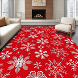 Frosty Crystalline Wonderland Decorative Accent(Red)