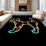 Glowing Kitty Celebration Amusing Party Decoration Joke Present(Black)