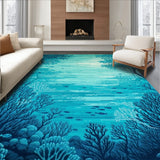 Whimsical Octopus Nautical Style(Blue)