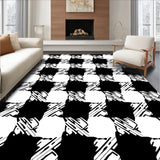 Buffalo Lattice Checkered Farmhouse Gingham(Black)