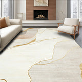 Chic Marble Design with Beige and Gradient(Beige)