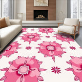 Vintage Rose Blossom Array with Delicate Petal Motif and Graceful Flourish(Pink)