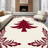Heritage Noel Pathway Embellishment Showcasing Elegant Tannenbaum(Red)