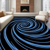 Spiral Vortex Floor (Black)