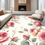 Traditional Rose Emblem(White)