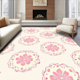 Enchanted Floral Bloom Magical Fairy Castle Wonderland(Pink)