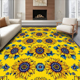 Charming Low Pile Botanical Elegance(Yellow)