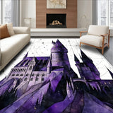 Motif Welcome Area Rug(Purple)