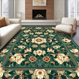 Lush Vintage Floral Elegance(Green)