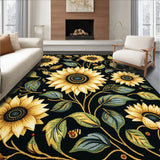 Dynamic Sunflower Graphic(Black)