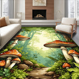 Vibrant Abstract Woodland Imagery(Green)