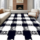 Yuletide Gingham Decorative Statement(Black)