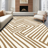 Exquisite Herringbone Zigzag Luxury (Brown)