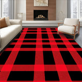 Country Heritage Buffalo Checkered Motif(Red)