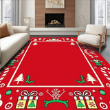 Joyful North Pole Express Hallway Pathway Adornment(Red)