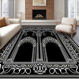 Haunted Mansion Gate Entry Featuring Gothic Arch(Black)