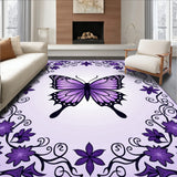 Enchanting Garden Fantasy Tapestry(Purple)