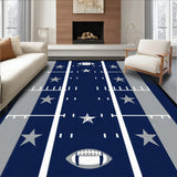 Varsity Sports Themed with Machine Feature for Fans(Blue)