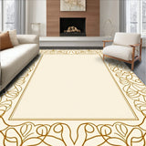 Artisan Trellis Scrollwork with Interlocking Lattice Design(Brown)