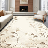 Artistic Botanical Area with Contemporary Pastiche Elements(Beige)