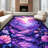 Radiant Floral Fantasy Aesthetic(Purple)