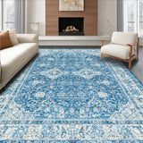 Dainty With Bow Detail Aesthetic Preppy Shower Non Slip(Blue)