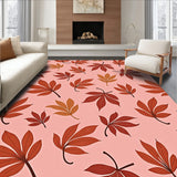 Harvest Season Leaf with Nature Inspired Design(Pink)