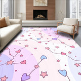 Kawaii Constellation with Starry Pastel Motifs (Pink)