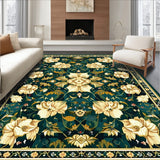 Abstract Boho Floral(Dark Green)