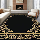 Heirloom Jacquard Scrollwork(Black)