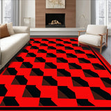 Yuletide Tartan Front Step Greeting Seasonal Accent(Red)