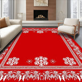 Joyful Celebration Yuletide Decorative Flooring(Red)