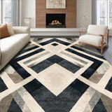 Graphic Ivory and Jet Striped(Beige)