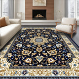 Abstract Floral Medallion(Blue)