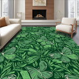 Magical Monarch Migration Path Featuring Delicate Wing Artwork (Green) - ODIKA