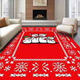 Wintry Family Celebration Joyful Seasonal Spectacular Event(Red)