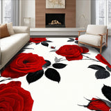 Chic Contemporary Floral Design(Red)