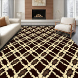 Enchanting Mosaic Lattice Artistic(Brown)