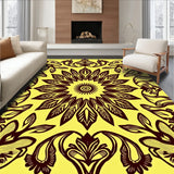 Flower Burst with Symmetrical Petal Arrangements(Yellow)