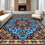 Medallion Collection with Intricate Floral Motifs(Blue)