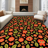 Autumn Dreamscape Interlocking Forest Creature Mosaic(Black)