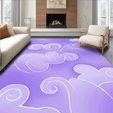 Dreamy Cloud Swirl Aesthetic Accent (Purple)