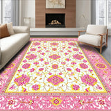 Eclectic Whimsical Floral Motif(Pink)